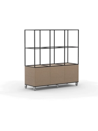 Ladder on Mobile Storage / CRT2H3BMS-KD