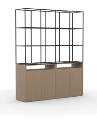 Frame on Cubby Storage / CRT3H4BCS-KD