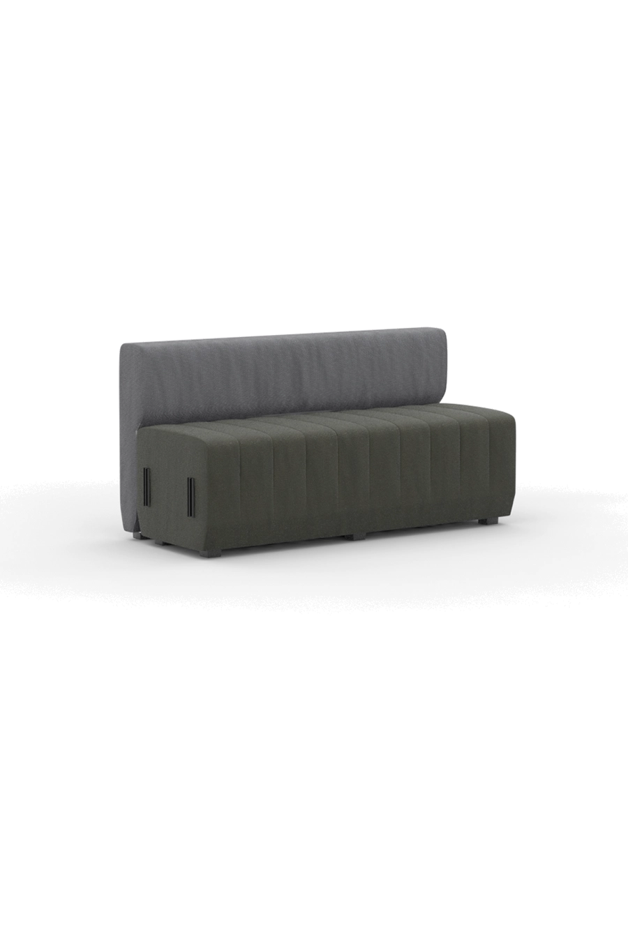 HAB200BERH / 59” Bench with bulwark