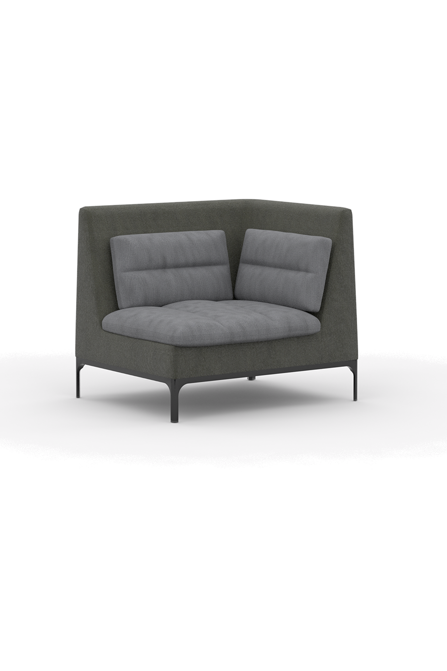 HAM101LH / Single Seat Left Hand Corner Unit